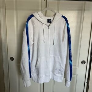 Disney D23 Expo 2022 White Zip Up Hoodie